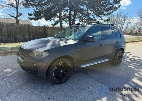 2008 BMW X5 4.8I z USA, uszkodzony, nr VIN 5UXFE83598L163398